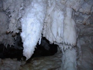 Another beautiful calcite formation, Knocking Shop Cave